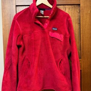 Patagonia Vibrant Red Fleece Jacket